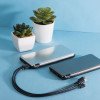 Внешний аккумулятор «Forge» v.2, металл, 10000mah, серый Внешний аккумулятор «Forge» v.2, металл, 10000mah, серый