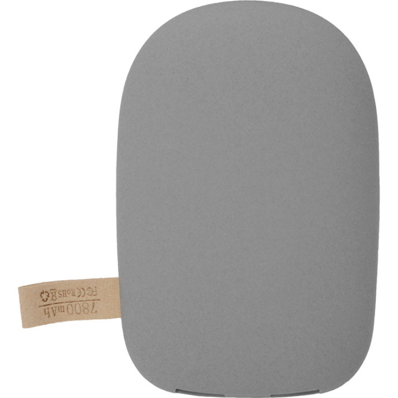 Универсальное зарядное устройство power bank в форме камня. 7800MAH. gray (Р)