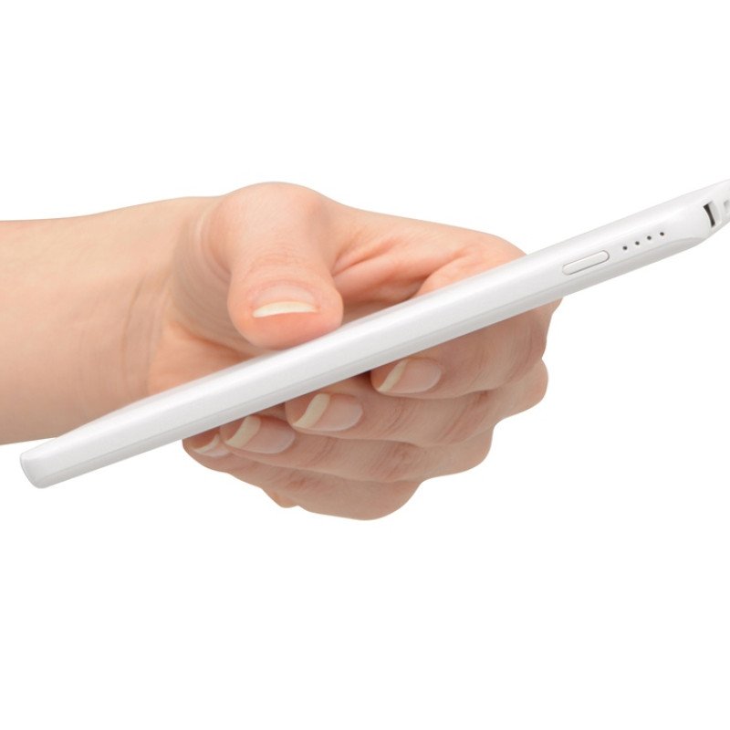 Портативное зарядное устройство «Blank» с USB Type-C, 5000 mAh, белый