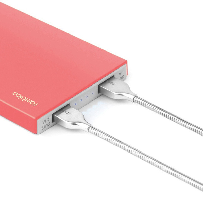 Внешний аккумулятор Rombica NEO NS100R, красный