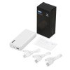 Внешний аккумулятор Evolt "Mini-10", 10000 mAh, белый Внешний аккумулятор Evolt "Mini-10", 10000 mAh, белый