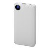 Внешний аккумулятор с дисплеем «Mild», 10 000 mAh, белый