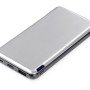 Внешний аккумулятор «Forge» v.2, металл, 10000mah, серебристый