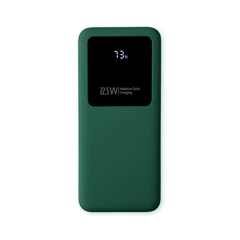 Внешний аккумулятор Kris soft touch, 10000mAh (Тёмно-зелёный)