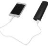 Портативное зарядное устройство "Спайк", 8000 mAh, черный
