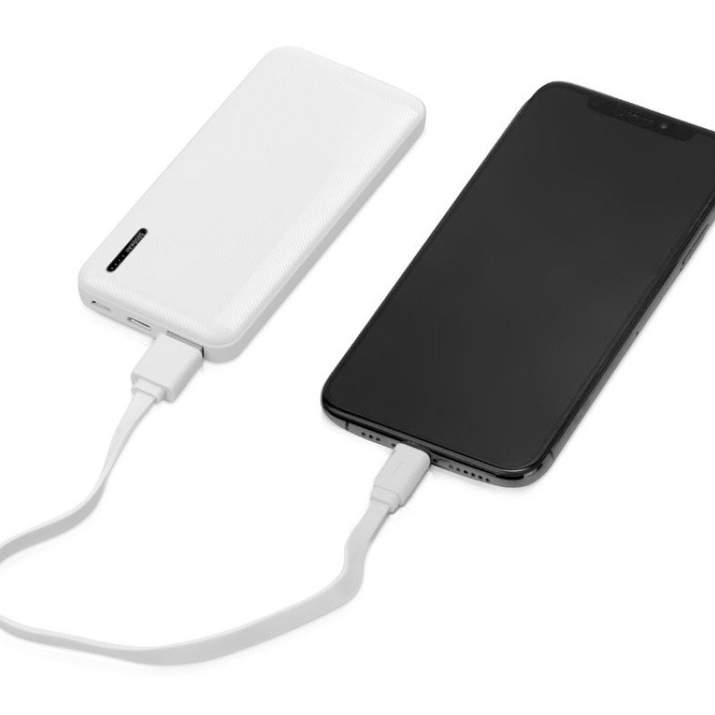 Внешний аккумулятор Evolt "Mini-5", 5000 mAh, белый