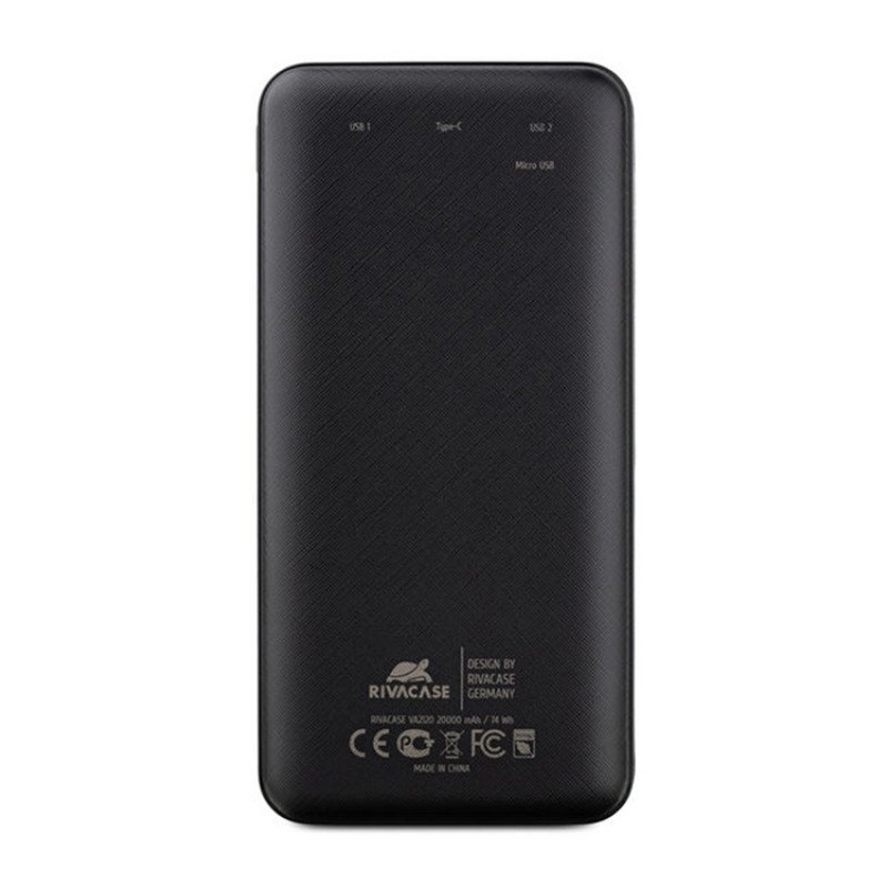 RIVACASE VA2120 (20000mAh), внешний аккумулятор /24 RIVACASE VA2120 (20000mAh), внешний аккумулятор /24