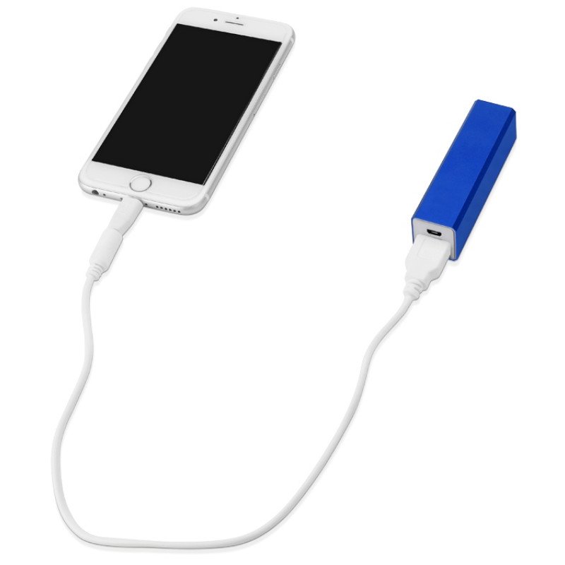 Портативное зарядное устройство "Брадуэлл", 2200 mAh, синий