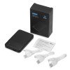 Внешний аккумулятор Evolt "Mosaic", 5000 mAh, черный