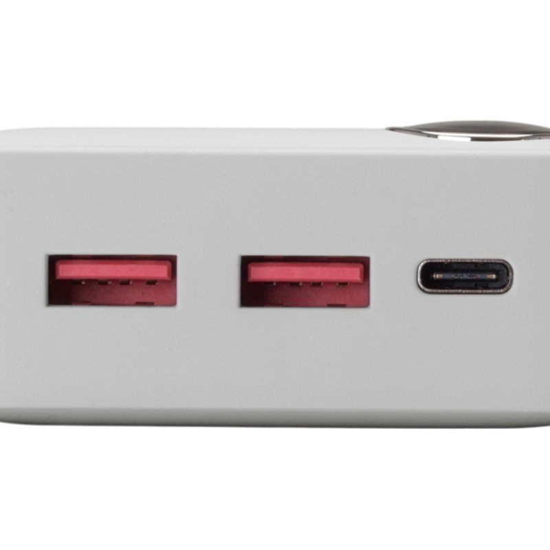 Внешний аккумулятор «Mild Pro» c быстрой зарядкой QC/PD, 20 000 mAh, белый