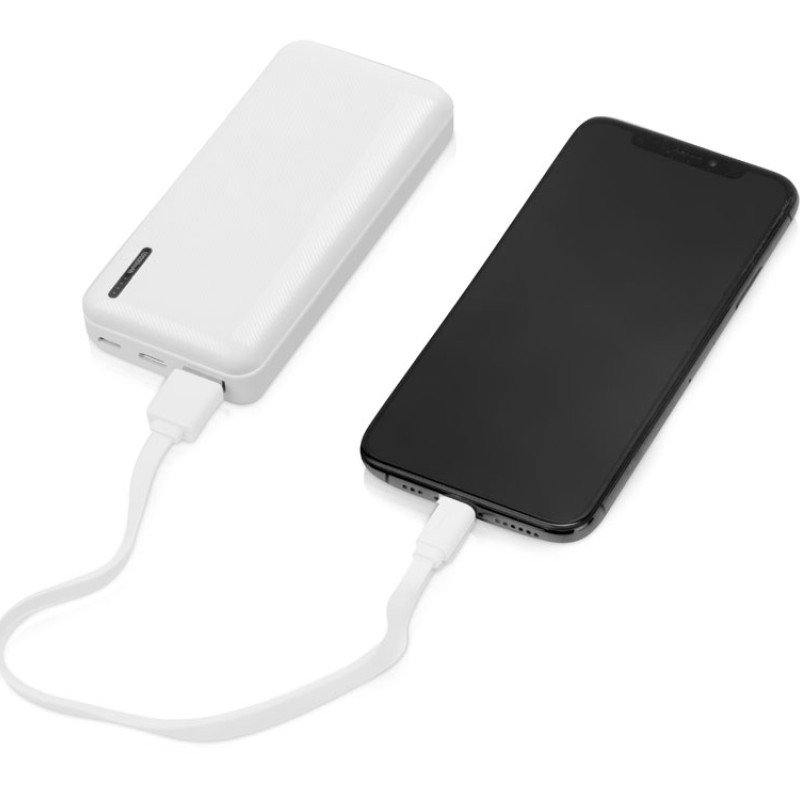 Внешний аккумулятор Evolt "Mini-10", 10000 mAh, белый Внешний аккумулятор Evolt "Mini-10", 10000 mAh, белый