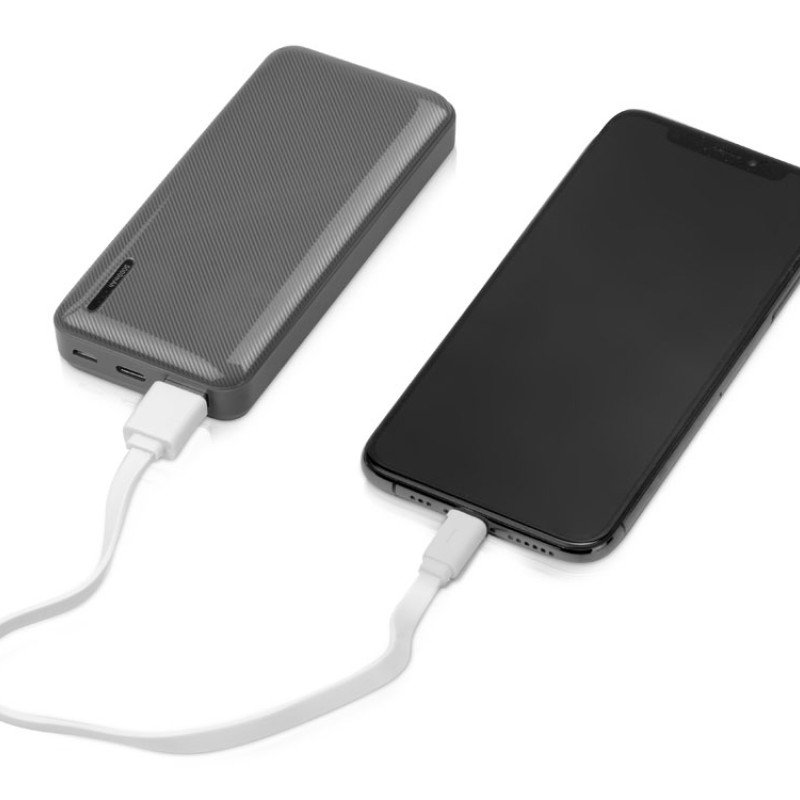 Внешний аккумулятор Evolt "Mini-10", 10000 mAh, серый