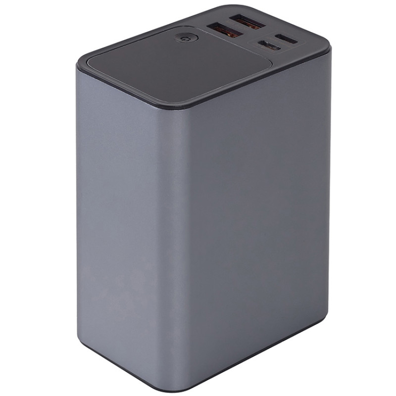 Внешний аккумулятор для ноутбуков «EpIQ», 100 Вт, 30000 mAh, темно-серый