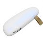 PB_Small_stone Универсальное зарядное устройство power bank в форме камня. 2600MAH. Белый