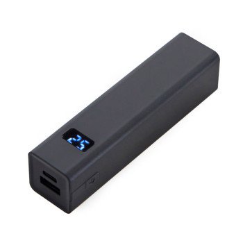 Внешний аккумулятор «Rail», 5000 mAh, черный
