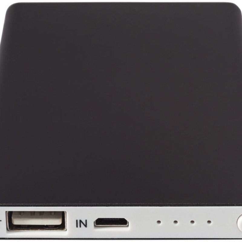 Портативное зарядное устройство "Pep" 4000 mAh, черный