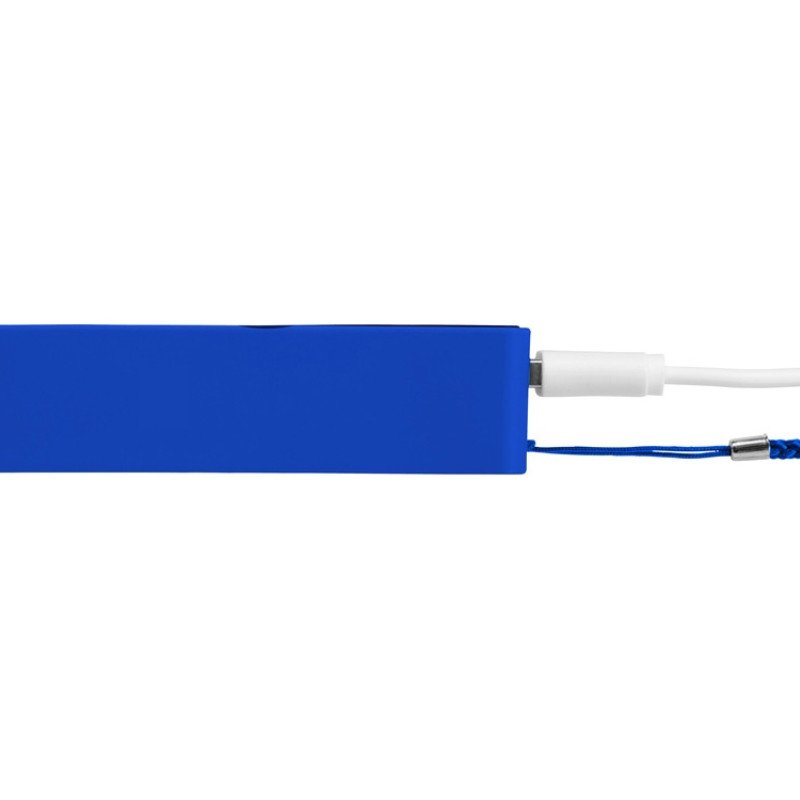 Портативное зарядное устройство "Jive", ярко-синий/белый