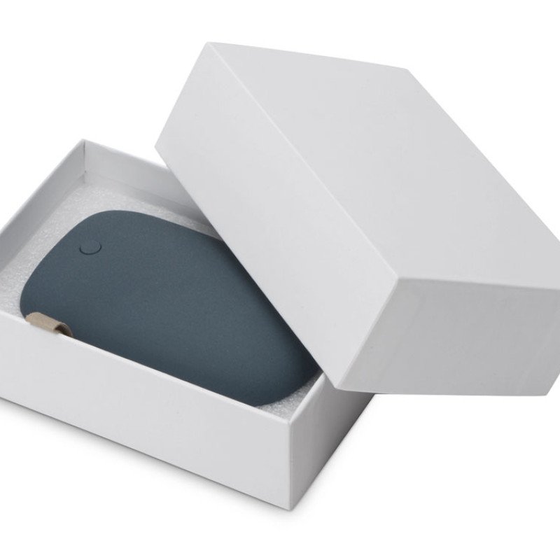 Внешний аккумулятор в форме камня «Stone», 7800 mAh, темно-серый Внешний аккумулятор в форме камня «Stone», 7800 mAh, темно-серый
