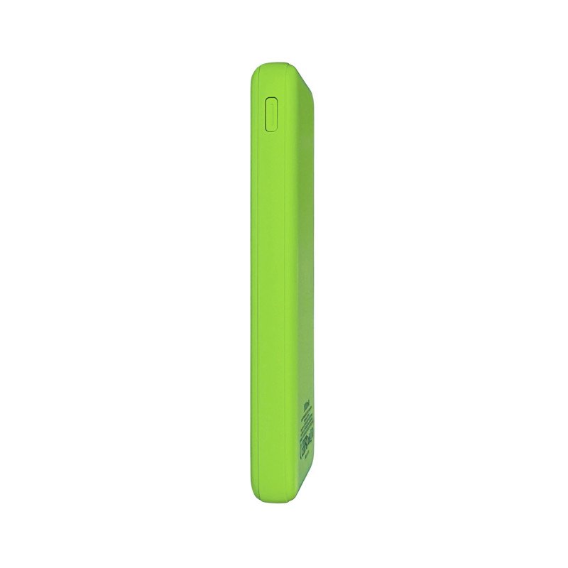 Внешний аккумулятор Kris soft touch, 10000mAh (Светло-зелёный)