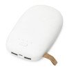 Внешний аккумулятор в форме камня «Stone», 10400 mAh, белый Внешний аккумулятор в форме камня «Stone», 10400 mAh, белый