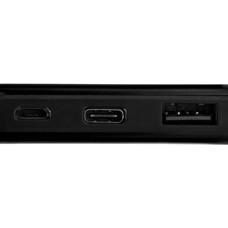 Внешний аккумулятор «Forge» v.2, металл, 10000mah, черный
