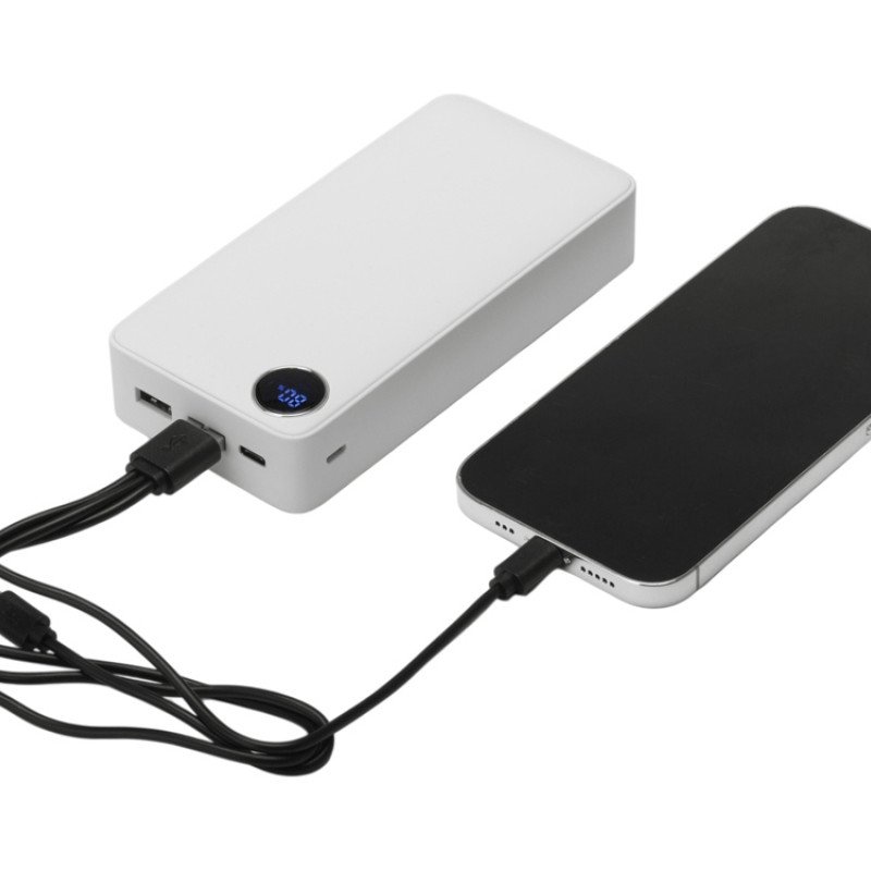 Внешний аккумулятор «Mild Pro» c быстрой зарядкой QC/PD, 20 000 mAh, белый