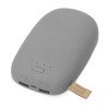 Внешний аккумулятор в форме камня «Stone», 10400 mAh, серый Внешний аккумулятор в форме камня «Stone», 10400 mAh, серый