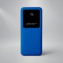 Внешний аккумулятор Kris soft touch, 10000mAh (Синий)
