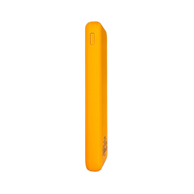 Внешний аккумулятор Kris soft touch, 10000mAh (Жёлтый)