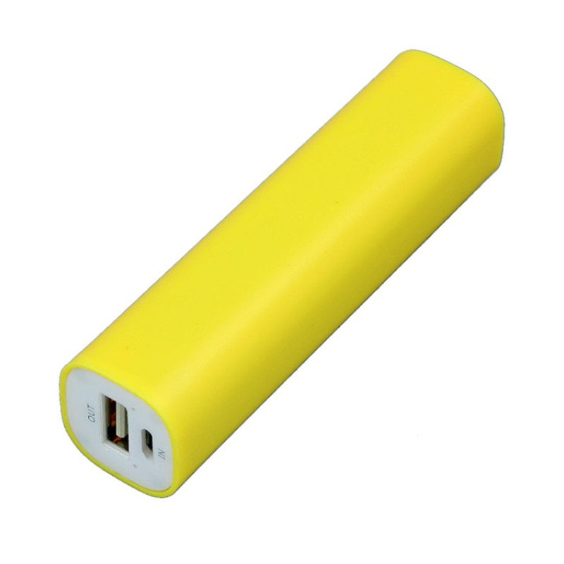 PB030 Универсальное зарядное устройство power bank прямоугольной формы. 2200MAH. Желтый PB030 Универсальное зарядное устройство power bank прямоугольной формы. 2200MAH. Желтый