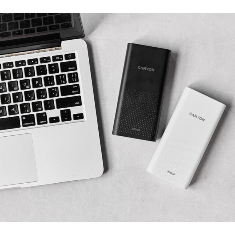 Портативный аккумулятор Canyon PB-2001 (CNE-CPB2001B), черный (Р)