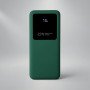 Внешний аккумулятор Kris soft touch, 10000mAh (Тёмно-зелёный)