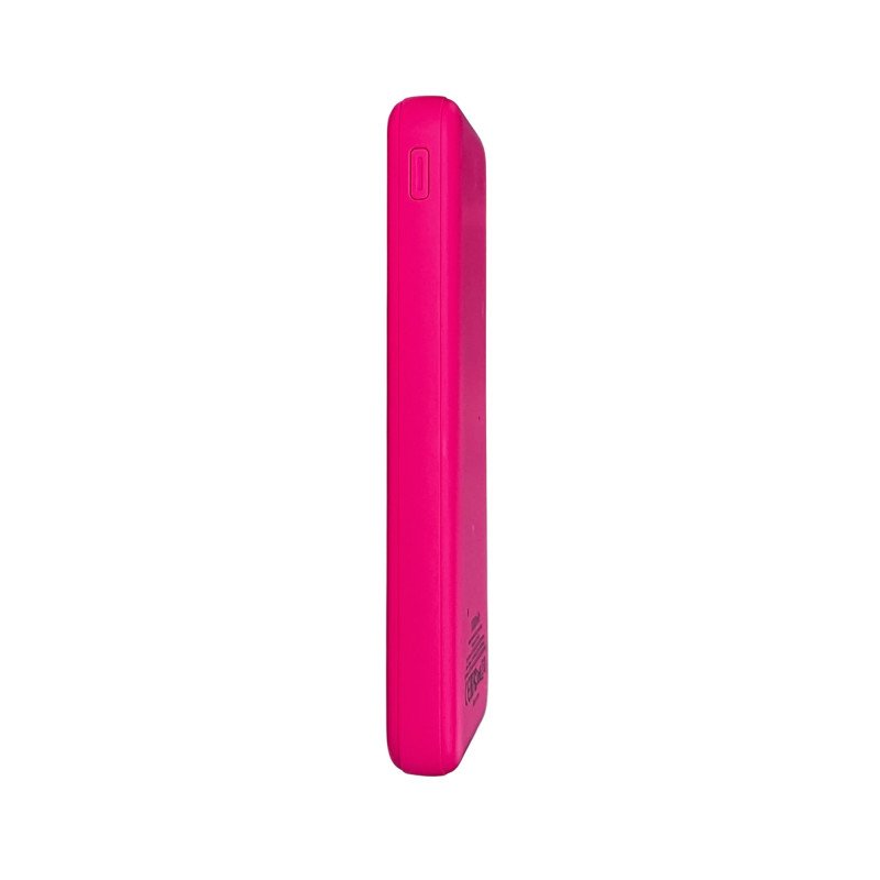 Внешний аккумулятор Kris soft touch, 10000mAh (Розовый) Внешний аккумулятор Kris soft touch, 10000mAh (Розовый)