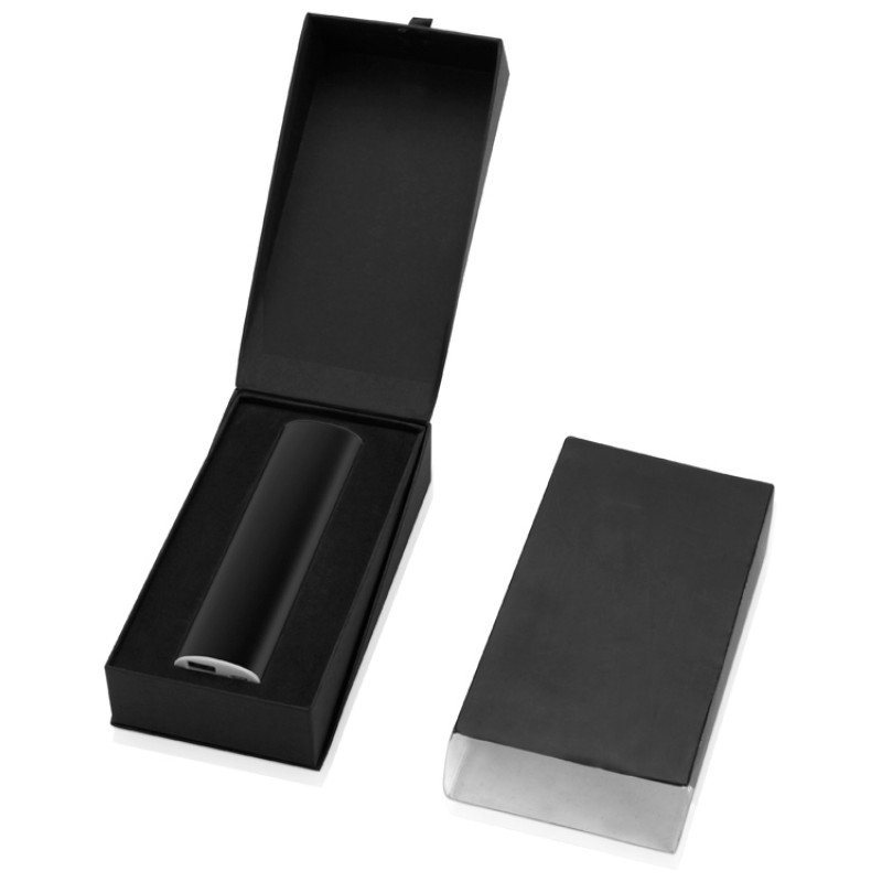 Портативное зарядное устройство "Спайк", 8000 mAh, черный