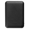 Портативное зарядное устройство"Grind", 5000 mAh, черный