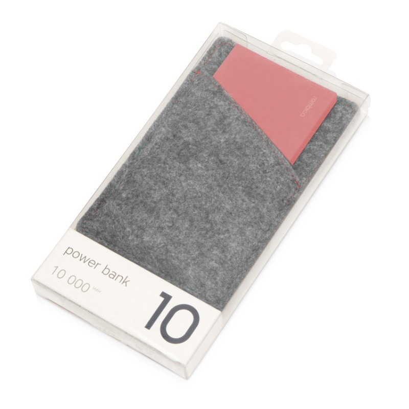 Внешний аккумулятор Rombica NEO NS100R, красный