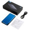 Внешний аккумулятор «Forge» v.2 металл, 10000mah, синий