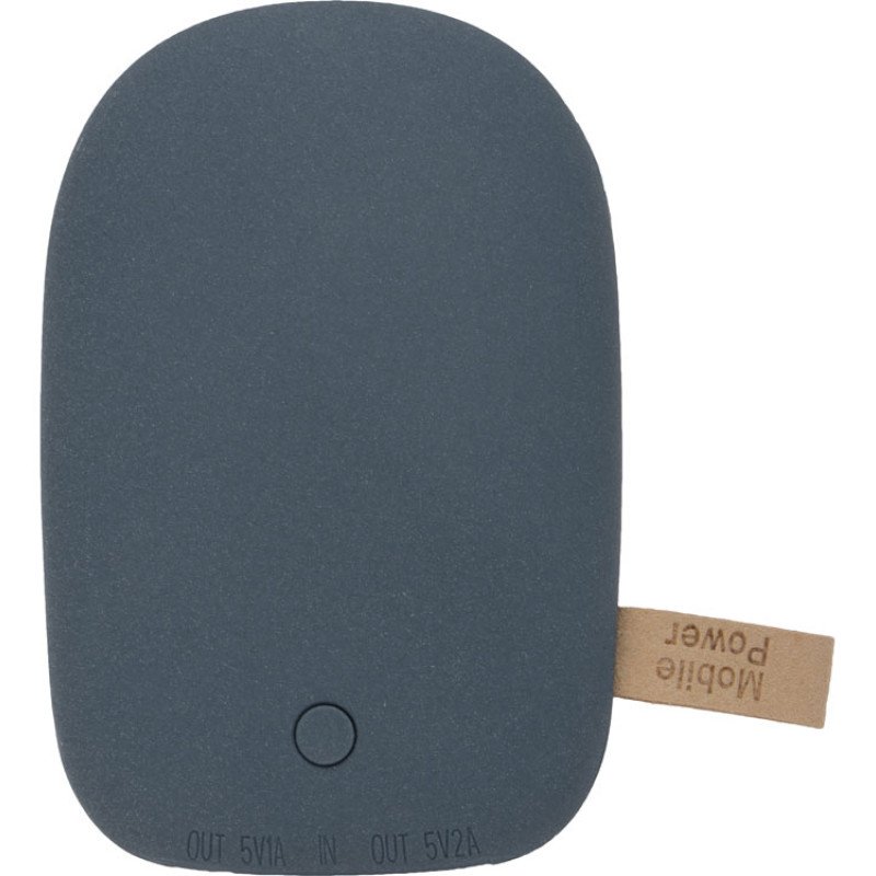 Внешний аккумулятор в форме камня «Stone», 7800 mAh, темно-серый Внешний аккумулятор в форме камня «Stone», 7800 mAh, темно-серый