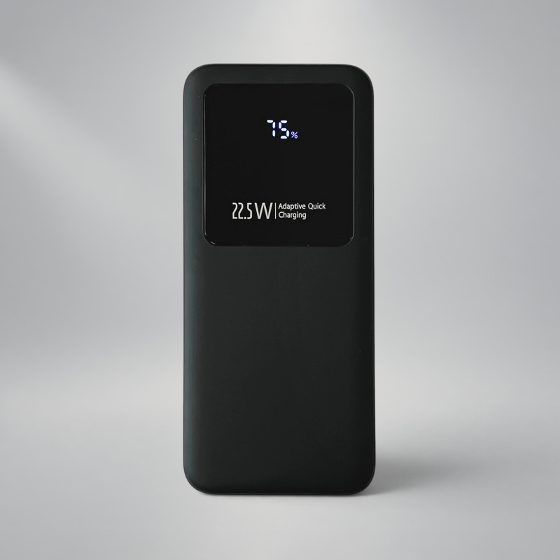 Внешний аккумулятор Kris soft touch, 10000mAh (Чёрный) Внешний аккумулятор Kris soft touch, 10000mAh (Чёрный)