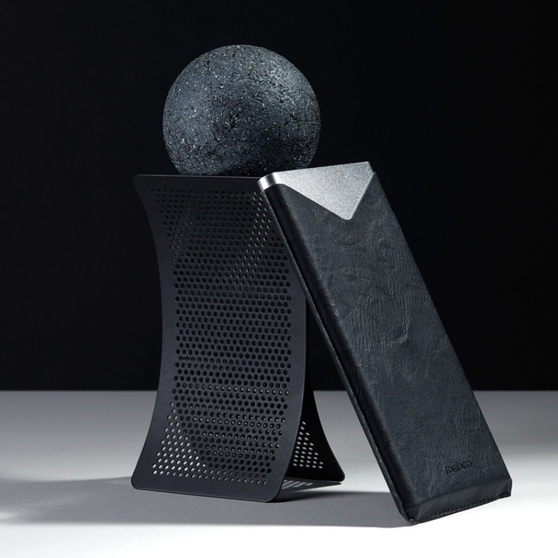 Внешний аккумулятор Rombica NEO AX70L, 7 000 мАч, алюминий, серебристый, чехол