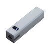 Внешний аккумулятор «Rail», 5000 mAh, темно-серый Внешний аккумулятор «Rail», 5000 mAh, темно-серый