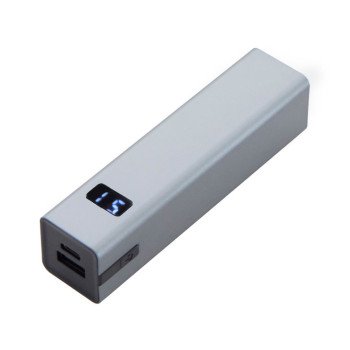 Внешний аккумулятор «Rail», 5000 mAh, темно-серый