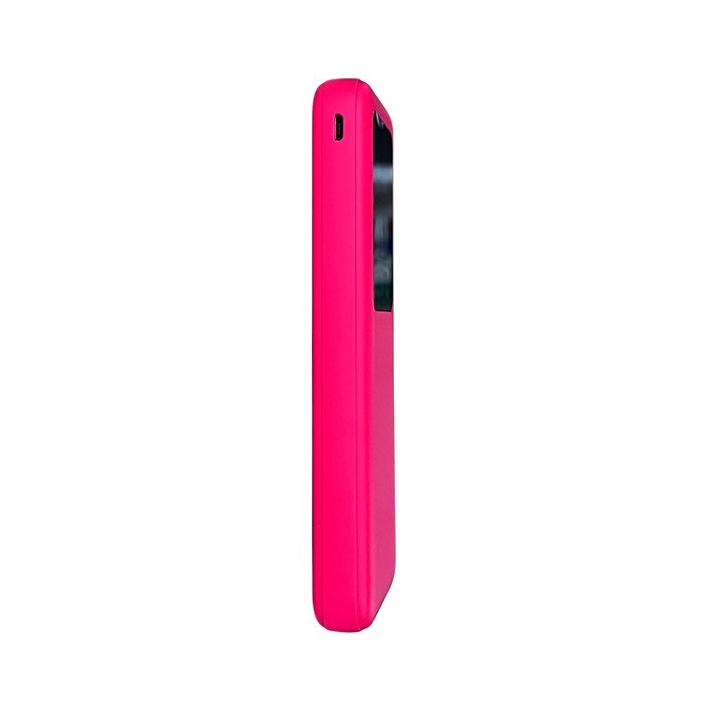 Внешний аккумулятор Kris soft touch, 10000mAh (Розовый) Внешний аккумулятор Kris soft touch, 10000mAh (Розовый)