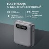 Внешний АКБ NRG Turbo Cable 10000 mAh, 35Вт, графит, Deppa Внешний АКБ NRG Turbo Cable 10000 mAh, 35Вт, графит, Deppa