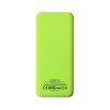 Внешний аккумулятор Kris soft touch, 10000mAh (Светло-зелёный)