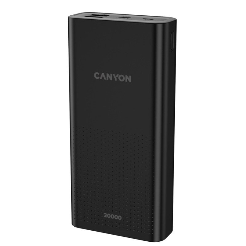 Портативный аккумулятор Canyon PB-2001 (CNE-CPB2001B), черный