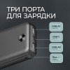 Внешний АКБ NRG Power V2 10000 мА-ч, 2A, 2xUSB, черный, Deppa