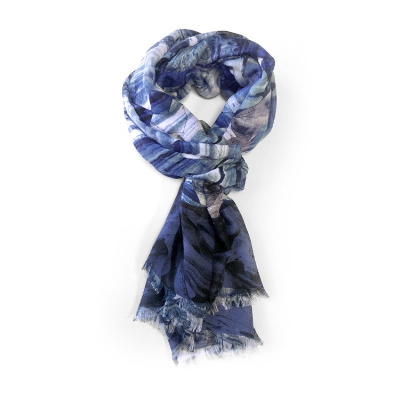 Шарф/ Палантин «Уральский хребет»