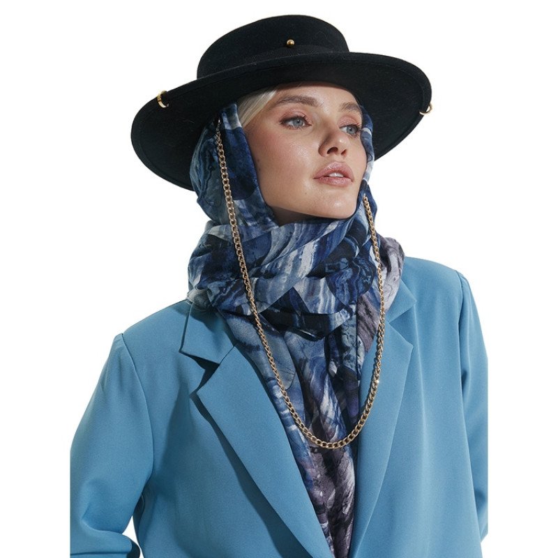 Шарф/ Палантин «Уральский хребет»