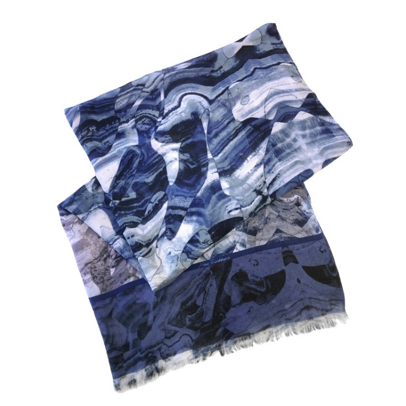 Шарф/ Палантин «Уральский хребет»